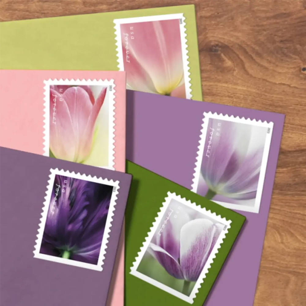 (2023) US Tulip Blossoms First-Class Forever Stamps