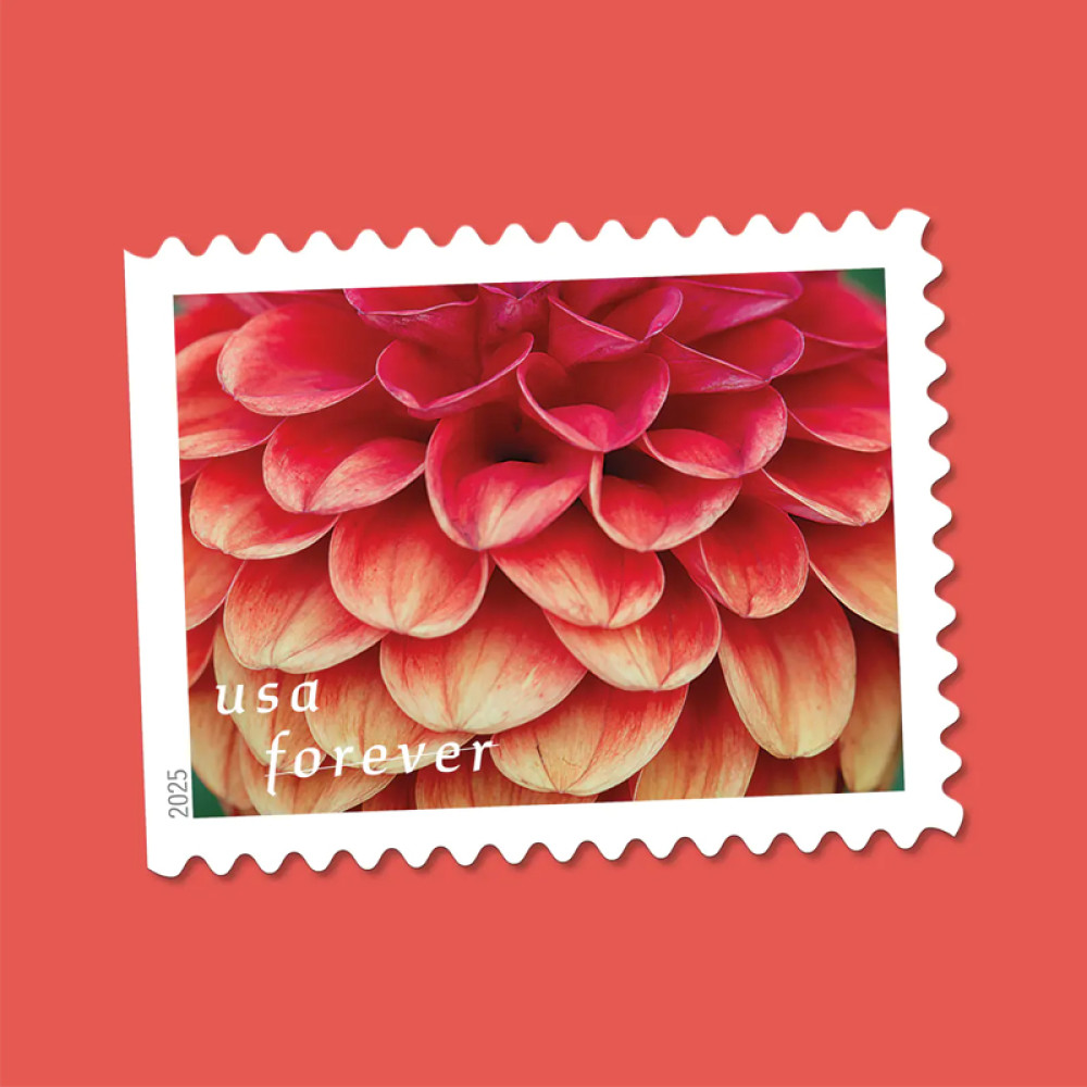 (2025) Dahlias Stamps Book of 20